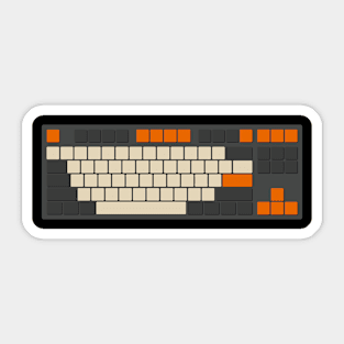 Mechanical Keyboard Carbon Sticker